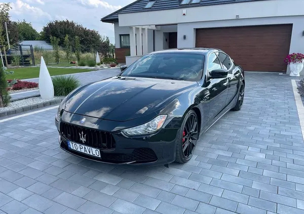 maserati świętokrzyskie Maserati Ghibli cena 121900 przebieg: 85000, rok produkcji 2014 z Debrzno